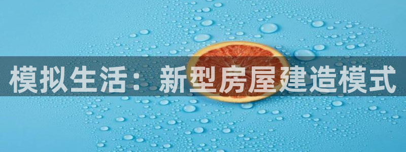 LV国际提现多久到账：模拟生活：新型房屋建造模式