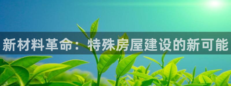 亚洲LV国际跌：新材料革命：特殊房屋建设的新可能